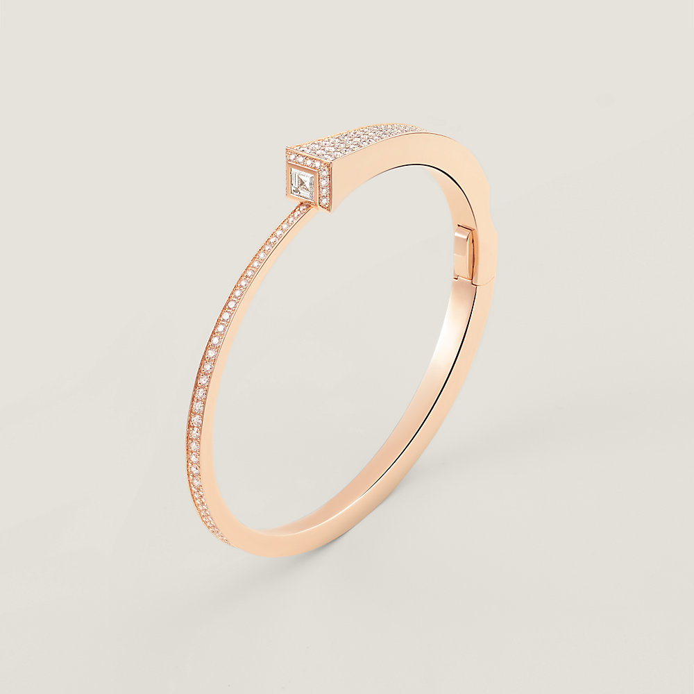 Clou de forge bracelet - Rose gold | Hermès USA Clou de forge bracelet - Rose gold | Hermès USA